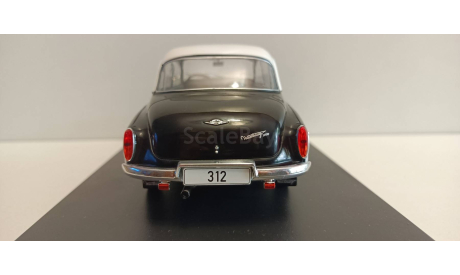 WARTBURG 312 1965 Black/White  1-24  WHITEBOX  WB124096, масштабная модель, машина, 1:24, 1/24