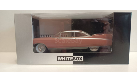 CADILLAC Eldorado Seville 1959 Light Pink 1-24 WHITEBOX WB124235, масштабная модель, 1:24, 1/24