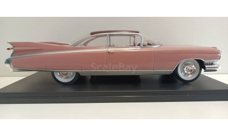 CADILLAC Eldorado Seville 1959 Light Pink 1-24 WHITEBOX WB124235, масштабная модель, 1:24, 1/24