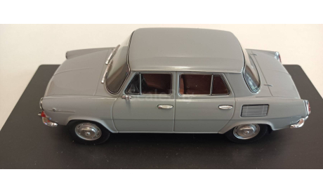 SKODA 1000 MB 1965 Light Grey  1-24  WHITEBOX  WB124097, масштабная модель, Škoda, 1:24, 1/24