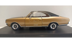 OPEL Commodore A GS/E Coupe 1970 Gold/Black  1-24  WHITEBOX  WB124105