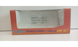 коробка для моделей  камаз-43105 с тентом 1-43 элекон