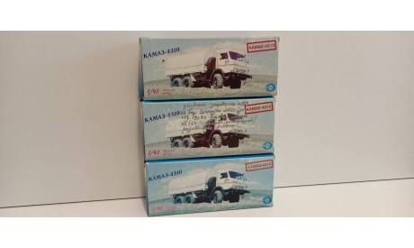 коробка для моделей  камаз 4310 с тентом 1-43 элекон, боксы, коробки, стеллажи для моделей