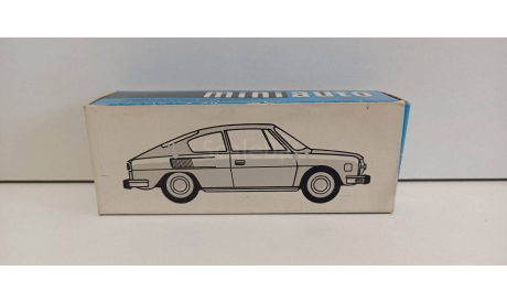 коробка от модели skoda 110a coupe от фирмы mini auto, боксы, коробки, стеллажи для моделей