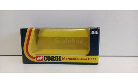 коробка от модели mercedes benz C111 CORGI 388, боксы, коробки, стеллажи для моделей