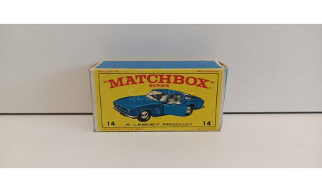 коробка от модели iso grifo от фирмы matchbox 14, боксы, коробки, стеллажи для моделей