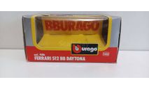 коробка для модели ferrari 512 BB daytona 1-43 burago, боксы, коробки, стеллажи для моделей, bburago