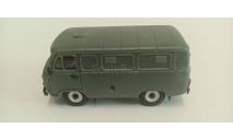 уаз грузовой фургон(пластик зеленый)1-43 15850 10, масштабная модель, 1:43, 1/43