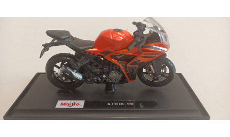 мотоцикл KTM RC 390 1-18 maisto 39300, масштабная модель мотоцикла, 1:18, 1/18