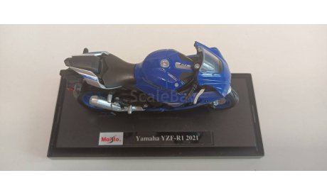 мотоцикл Yamaha YZF -R1 2021 1-18 maisto 39300, масштабная модель мотоцикла, 1:18, 1/18