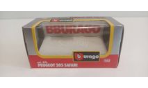 коробка для модели REUGEOT 205 SAFARI 1-43 BBURAGO 4116, боксы, коробки, стеллажи для моделей