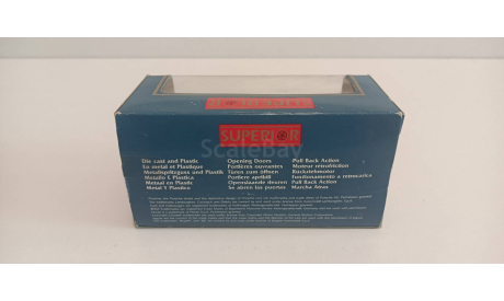 коробка для модели 1-43 maisto 21001, боксы, коробки, стеллажи для моделей