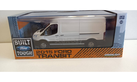 FORD Transit Jumbo 2014 Oxford White 1-43 GREENLIGHT 86039, масштабная модель, 1:43, 1/43