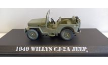 JEEP Willys  CJ-2A 4x4 1949 (из т/с ’M.A.S.H.’) 1-43  GREENLIGHT 86592, масштабная модель, scale43