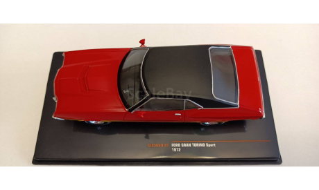 FORD Gran Torino Sport 1972 Red 1-43 IXO CLC565, масштабная модель, 1:43, 1/43