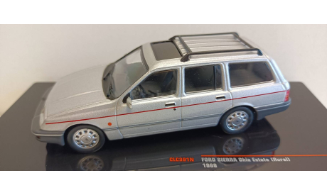 FORD Sierra Turnier Ghia 1986 Silver 1-43 IXO CLC391, масштабная модель, 1:43, 1/43