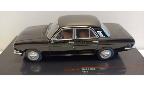 Горький 24 «Волга» 1970 Черный 1-43 IXO CLC508, масштабная модель, scale43, ГАЗ