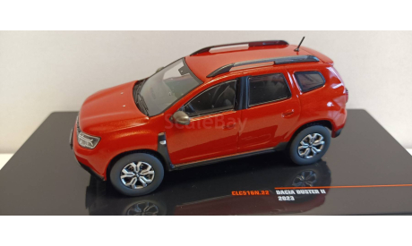 DACIA Duster II 2023 Red Metallic 1-43 IXO CLC516, масштабная модель, 1:43, 1/43