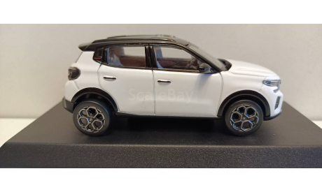 CITROEN C3 2024 Polar White/Black 1-43 NOREV 155311, масштабная модель, Citroën, 1:43, 1/43