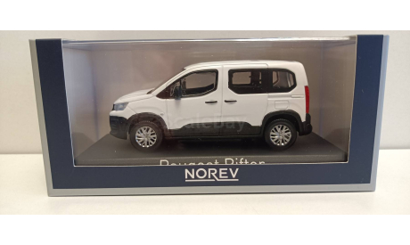 PEUGEOT Rifter 2018 White 1-43 NOREV 479062, масштабная модель, 1:43, 1/43