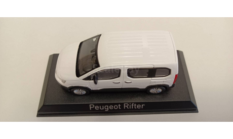 PEUGEOT Rifter 2018 White 1-43 NOREV 479062, масштабная модель, 1:43, 1/43