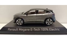RENAULT Megane E-Tech Electric 2022 Shadow Grey/Black 1-43 NOREV 517920, масштабная модель, 1:43, 1/43