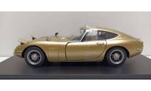 TOYOTA 2000 GT Coupe 1967 Beige Metallic 1-24 WHITEBOX WB124229, масштабная модель, scale24