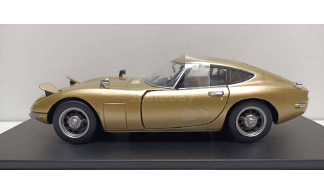 TOYOTA 2000 GT Coupe 1967 Beige Metallic 1-24 WHITEBOX WB124229, масштабная модель, scale24