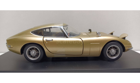 TOYOTA 2000 GT Coupe 1967 Beige Metallic 1-24 WHITEBOX WB124229, масштабная модель, scale24