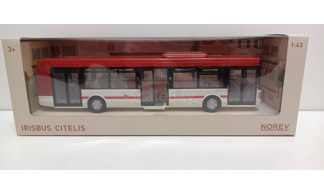 автобус IRISBUS Citelis 2008 Red 1-43 NOREV 431010R, масштабная модель, 1:43, 1/43