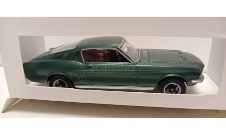 FORD Mustang Fastback 1968 Satin Green Metallic 1-43 NOREV 270583, масштабная модель, 1:43, 1/43