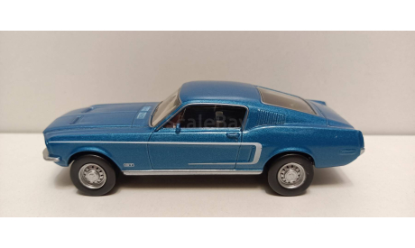 FORD Mustang GT Fastback 1968 Acapulco Blue 1-43 NOREV 270584, масштабная модель, scale43
