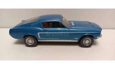 FORD Mustang GT Fastback 1968 Acapulco Blue 1-43 NOREV 270584, масштабная модель, scale43