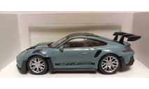 PORSCHE 911 GT3 RS Coupe (992) 2022 Meissen Blue/Black 1-43 NOREV 750068, масштабная модель, 1:43, 1/43