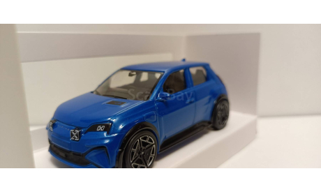 ALPINE A290 2024 Alpine Vision Blue 1-43 NOREV 519203, масштабная модель, машина, 1:43, 1/43