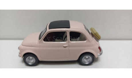 FIAT 500 F 1965 Light Pink 1-43 NOREV 771200, масштабная модель, 1:43, 1/43
