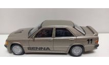 MERCEDES-BENZ 190E 2.3-16V (W201) ’Senna’ 1984 Beige Metallic 1-43 NOREV 351196, масштабная модель, 1:43, 1/43