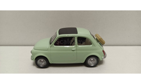 FIAT 500 F 1965 Light Green 1-43 NOREV 771201, масштабная модель, 1:43, 1/43
