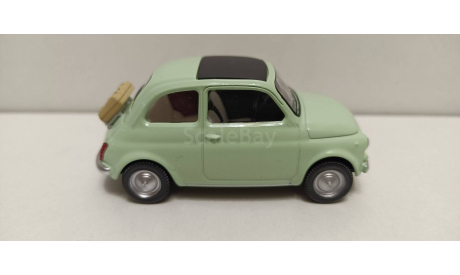 FIAT 500 F 1965 Light Green 1-43 NOREV 771201, масштабная модель, 1:43, 1/43