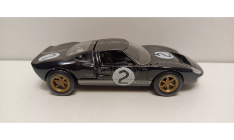 FORD GT40 #2 Winner Le Mans 1966 Black 1-43 NOREV 270574, масштабная модель, scale43