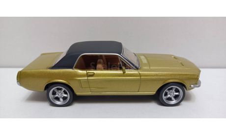 FORD Mustang Coupe 1968 Green Metallic 1-43 NOREV 270585, масштабная модель, 1:43, 1/43