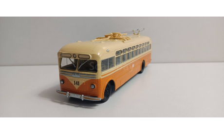Троллейбус МТБ-82Д 1-43 советский автобус 900445, масштабная модель, 1:43, 1/43