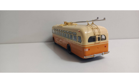 Троллейбус МТБ-82Д 1-43 советский автобус 900445, масштабная модель, 1:43, 1/43