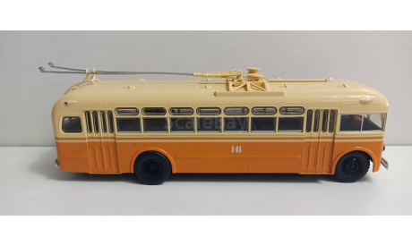 Троллейбус МТБ-82Д 1-43 советский автобус 900445, масштабная модель, 1:43, 1/43
