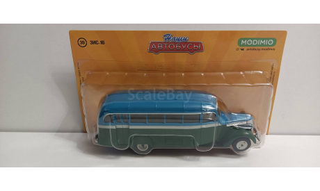 автобус ЗИС-16 1-43 наши автобусы NA039, масштабная модель, 1:43, 1/43
