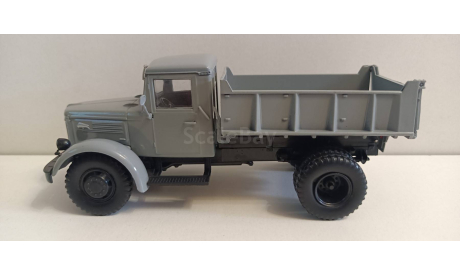 МАЗ-205 самосвал, серый 1-43 аист 100695, масштабная модель, 1:43, 1/43