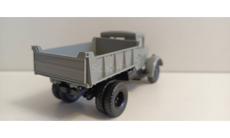 МАЗ-205 самосвал, серый 1-43 аист 100695, масштабная модель, 1:43, 1/43