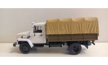 Горький-3309 (двиг. Д-245.7 Diesel Turbo) с тентом, (белый-бежевый) 1-43 аист 100336 б., масштабная модель, ГАЗ, 1:43, 1/43