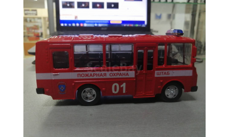 автобус ПАЗ-32053 служба спасения, масштабная модель, autogrand, 1:43, 1/43