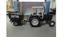 трактор МТЗ-82 с прицепом бочка битум, масштабная модель трактора, мир отечественных моделей, scale43
